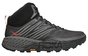 HOKA ONE ONE Speedgoat Mid Gore Tex 2 Black Grey Red 1 2619123