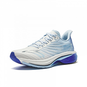 Anta Running Collection Anti Slip Wear Resistant Low Top Casual Running Shoes Men's White Blue 1 2619402