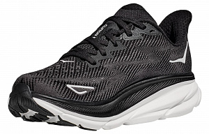 HOKA ONE ONE Clifton 9 2E Wide 'Black White' 1 2619468