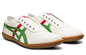 Onitsuka Tiger Tsunahiki Slip on Beige Green 1 2620113