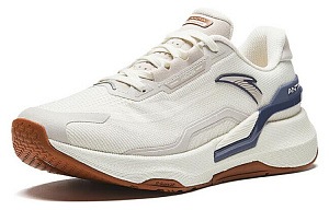 Anta Ignite Wear-Resistant Slip-Resistant Low-Top Running Shoes Women's White Gray Blue 1 2620138