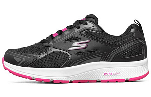 Skechers Go Run Consistent 'Black White Pink' Women's