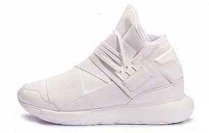 Adidas Y 3 Qasa High Triple White