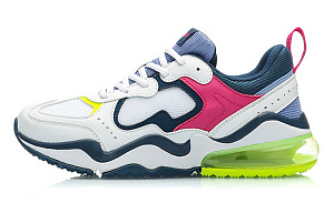 LiNing CF Neon Source Non slip Lightweight Low top Casual Shoes Women's