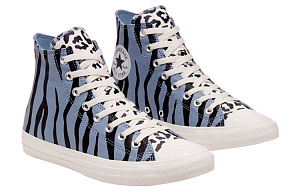 Converse Chuck Taylor All Star High 'Twisted Archive Print   Zebra' 2 2620972