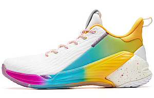 Anta KT4 Thompson Performance Basketball Shoes Men's Yellow Blue Purple