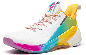 Anta KT4 Thompson Performance Basketball Shoes Men's Yellow Blue Purple 1 2621177