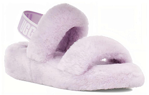 UGG Oh Yeah Thick Sole Sandals Purple Women's 1 2621236
