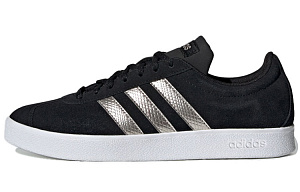 Adidas Vl Court 2.0 'Black Platinum Metallic' Women's