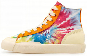 FILA FUSION Fila Block High High Canvas Shoes Colorful Women's