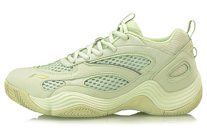 LiNing XinSheng Breathable Lightweight Low-Top Vintage Basketball Shoes Unisex Fairy Fruit Green