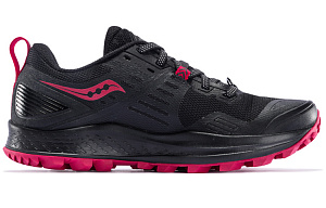 saucony Women's Peregrine 10 Wide 'Black Barberry' 1 2621633