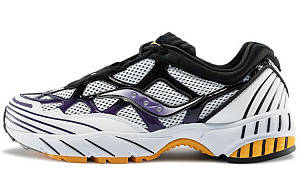 Saucony Grid Web Purple Yellow