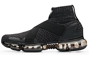 Anta SEEED Cushioning High Top Running Shoes Men's Black