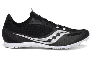 Saucony Cushioning Lightweight Wear-Resistant Slip-Resistant Low-Top Running Shoes Men's Black White 1 2621947