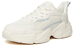 Anta Cushioning Anti-Slip And Wear-Resistant Low-Top Casual Shoes Women's Ivory White 1 2622140