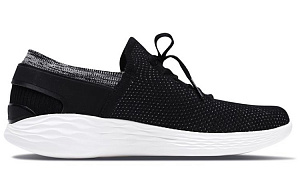 Skechers You Running Shoes Black/White Women's 1 2622169