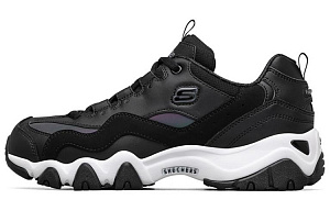 Skechers D'lites 2.0 Running Shoes Black/White Women's