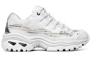 Skechers Energy Low Top Running Shoes White/Black Women's 1 2622343