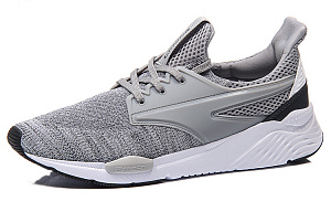 LINING Exceed Casual Shoes Unisex Low top Gray/White 1 2622465