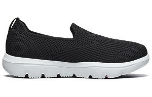 Skechers Go Walk Evolution Ultra Loafers Black/White Women's 1 2622600