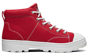 Skechers Roadies High Gang Canvas Shoes Red Women's 1 2622664