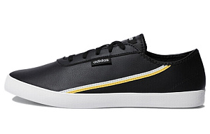 Adidas Neo Courtflash X 'Black White Yellow' Women's