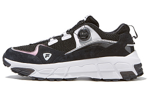 White Mountaineering x FILA FUSION C Major Sky Runner Low Top Chunky Sneakers Women's Black White