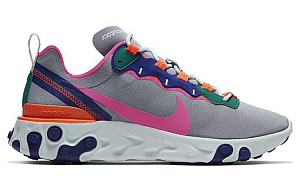 Nike React Element 55 Wolf Grey Multi Color Women's 1 2622884