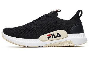 FILA FUSION Fantastic Low Top Running Shoes Women's Black White