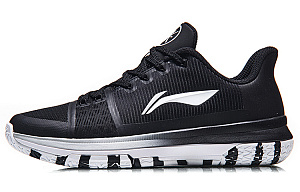 LINING Basketball Shoes Unisex Low top Black/White