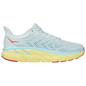 HOKA ONE ONE Clifton 7 'Morning Mist Hot Coral' Women's 1 2623134