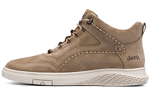 Jeep Casual Skateboard Shoes Men's Khaki