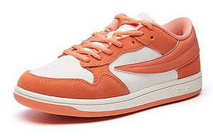 FILA FUSION T88 SKB Skateboard Shoes Women's Low-Top Milk White/Melon Orange 1 2623308