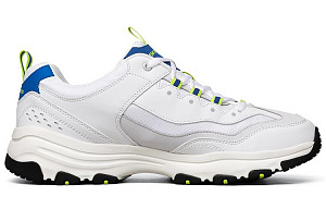 Skechers D'Lites I Conik Low Top Running Shoes White/Blue 1 2623443