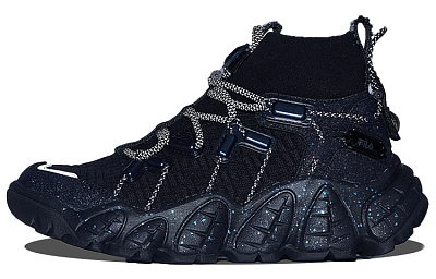 FILA Apennines Low Top Clunky Shoes Black Women's