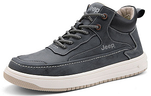 Jeep Skateboard Shoes Men's Mid top Black 1 2623477