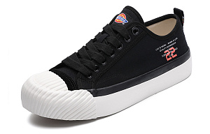 Dickies Canvas Shoes Men's Low top Black/White/Green 1 2623670