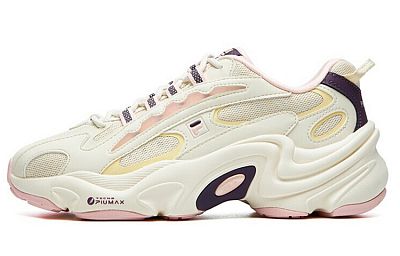 FILA FUSION Shoes 'White Cream Pink' Women's