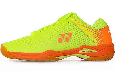YONEX Anti-Slip Wear-Resistant Low-Top Badminton Shoes Unisex Acid Yellow