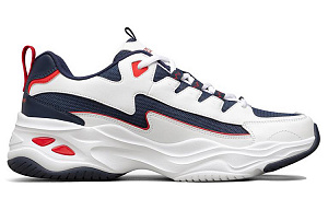 Skechers D'Lites 4.0 Low Top Running Shoes White/Blue/Red 1 2623980
