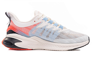 Anta Shock Absorbers Slip Resistant Abrasion Resistant Breathable Low top Running Shoes Men's White Blue Red 1 2624218