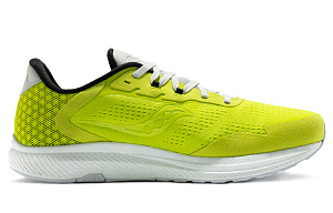 Saucony Freedom 4 Shock Absorbers Slip Resistant Abrasion Resistant Low Top Running Shoes Men's Green White 1 2624260