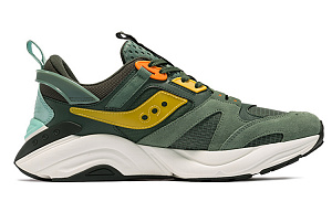 Saucony Gram 9000 Winter Cushioning Anti-Slip Wear-Resistant Breathability Low-Top Casual Shoes Men's Green 1 2624310