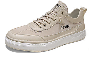 Jeep Skateboard Shoes Men's Low top Apricot 1 2624386