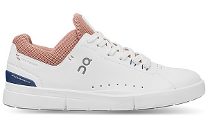 FEIDELEI x On The Roger Advantage Anti-Slip Wear-Resistant Low-Top Skateboard Shoes Women's White Smoke Pink 1 2624579
