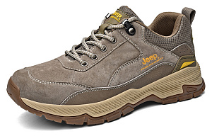 Jeep Outdoor Collection Low Top Outdoor Shoes Men's Khaki 1 2624798