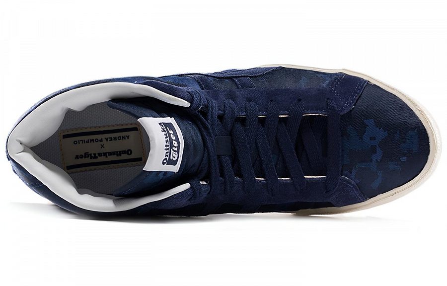 Onitsuka Tiger Fabre Hi Top Sneakers Blue купить в интернет-магазине Yoocart с быстрой доставкой по России.
