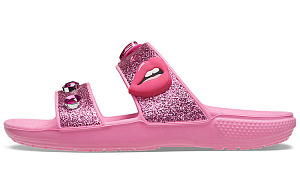 Crocs X Benefit Classic Sandals 'Pink Lemonade' Women's