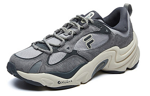 FILA FUSION HERITAGE RUNNING Sports Life Collection Low Top Casual Shoes Men's Gray 1 2625472
